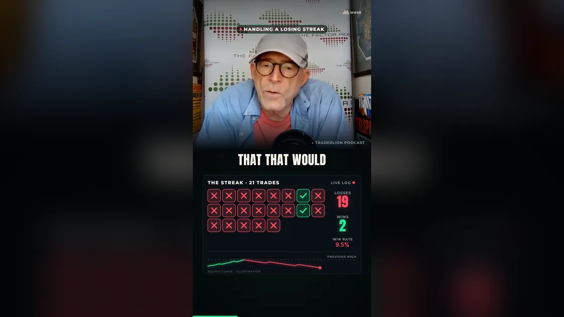 Frame from Peter Brandt trader clip