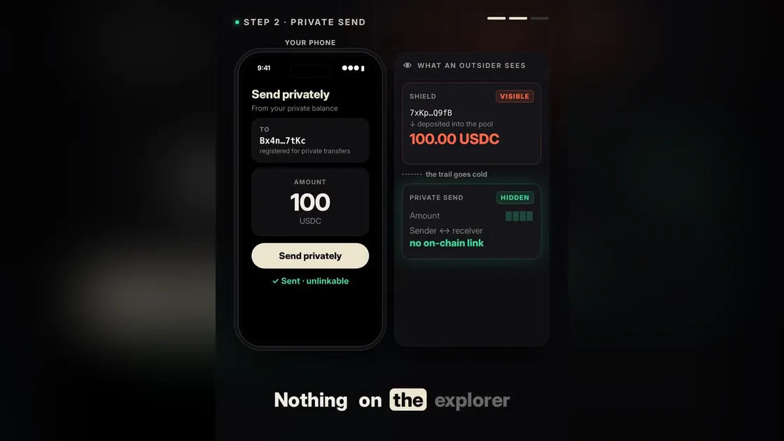 Frame from Stealf, one payment step by step