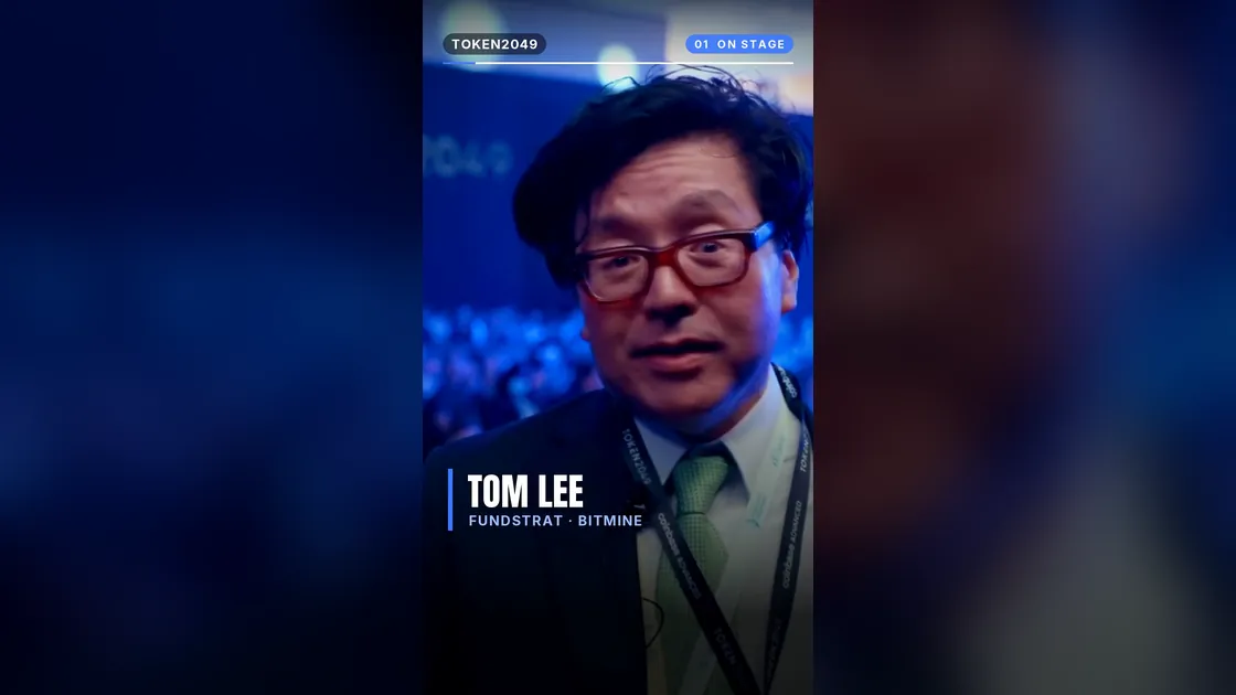 Frame from TOKEN2049 Singapore recap