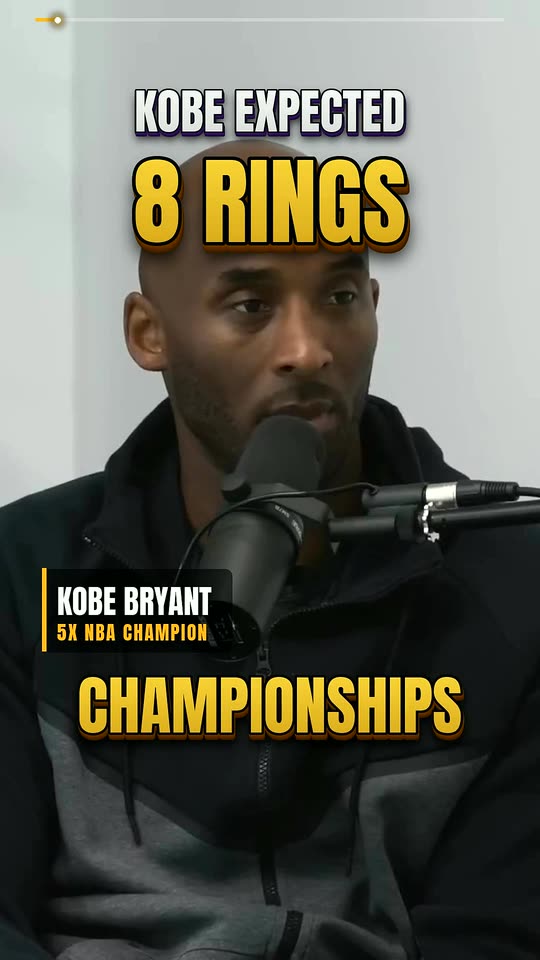 Frame from Kobe expected 8 rings